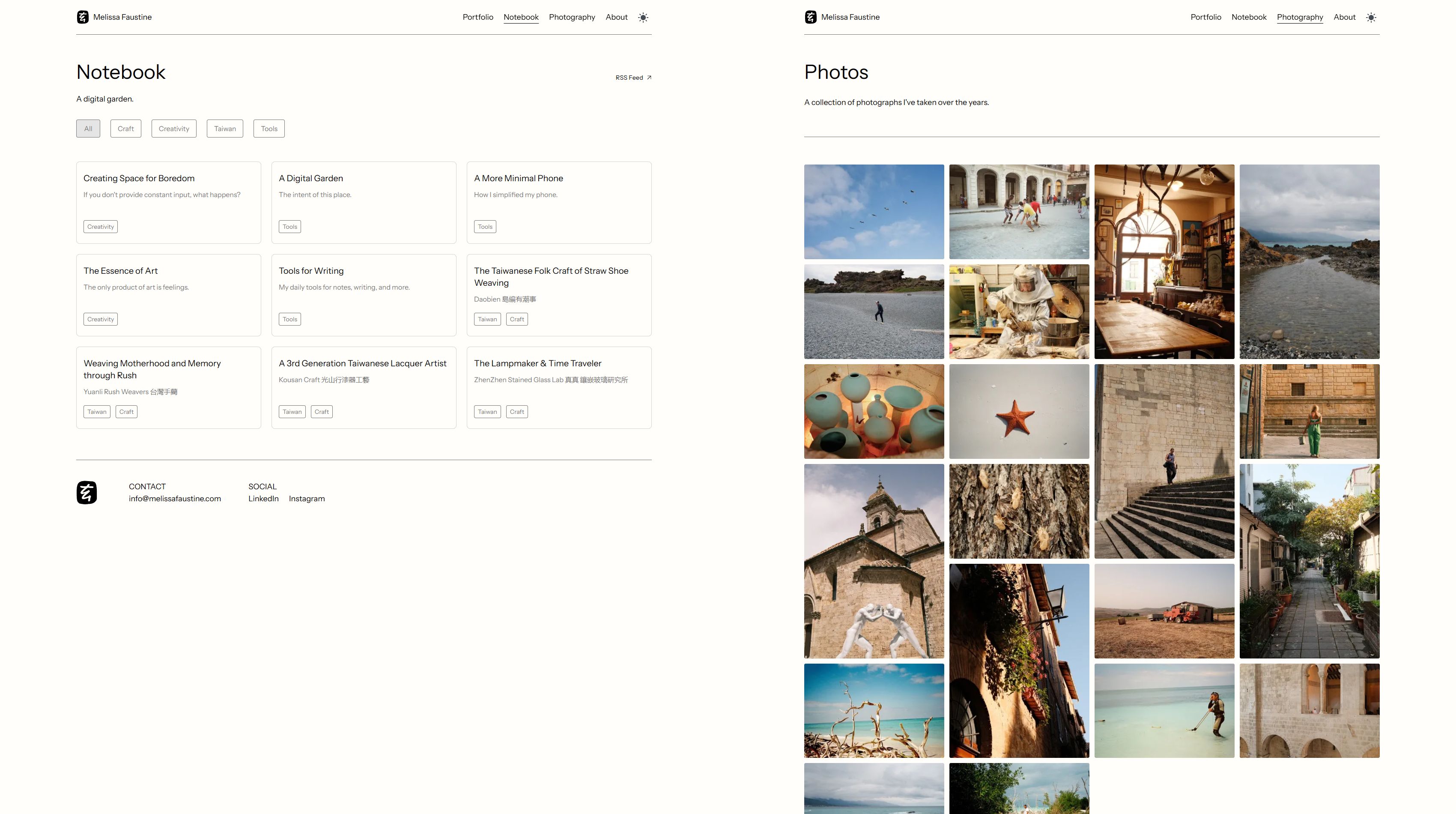 Melissa project showcase