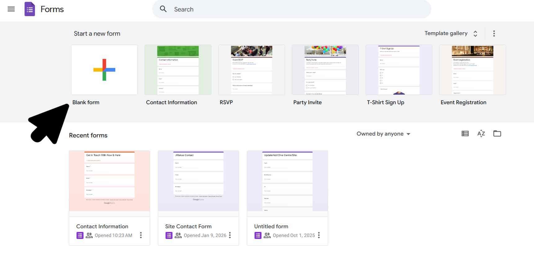 Google Form Preview